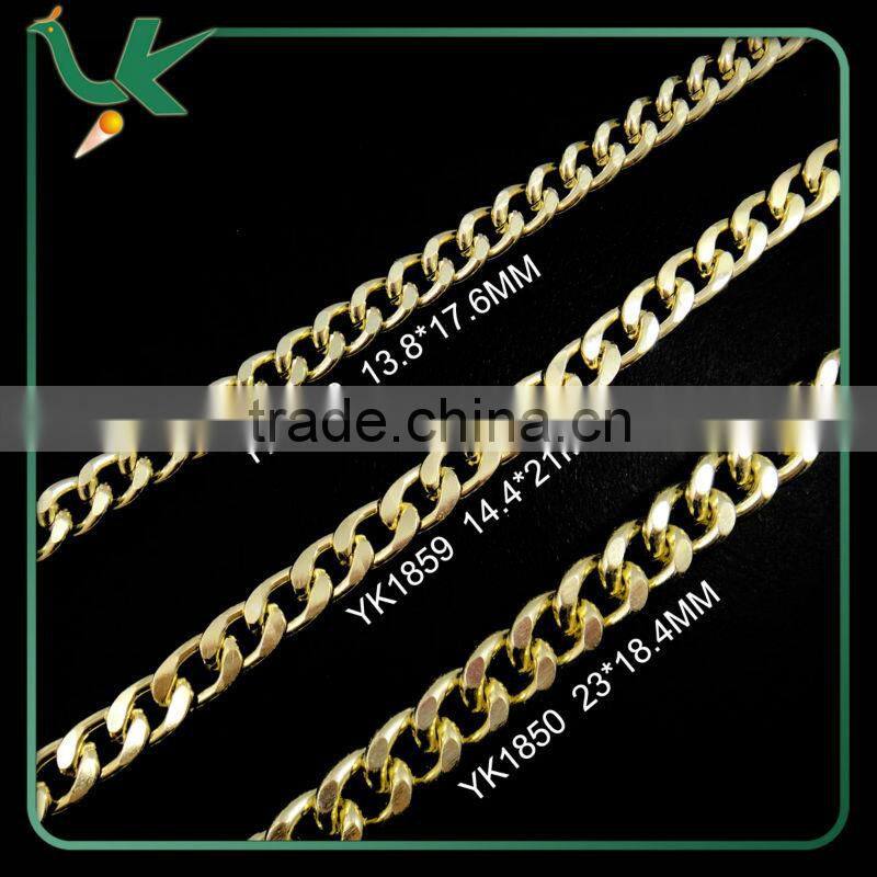 Wholesale Gold And Silver Roll Jewelry Chain