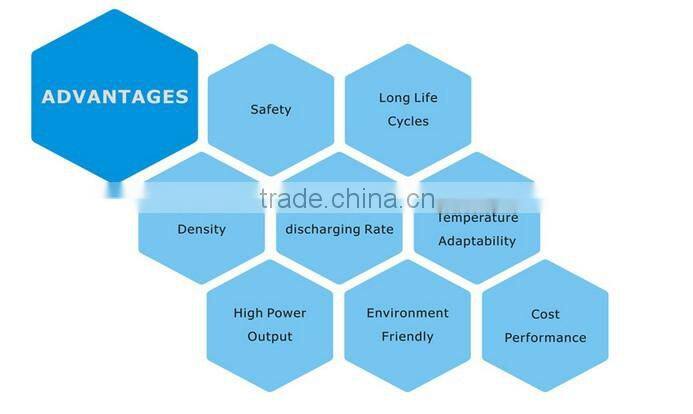 High quality! Lithium (LiFePO4) Battery 12V 12AH with PCM for e- tools