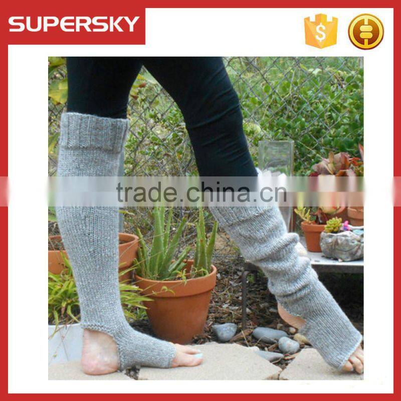 V-109 Extra long pilates yoga socks/pedicure socks/leg warmers