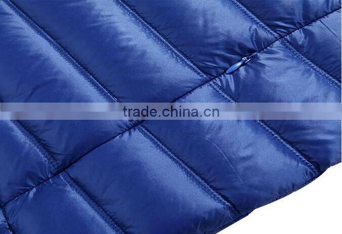 Black Custom Men Ultra Light Down Vest