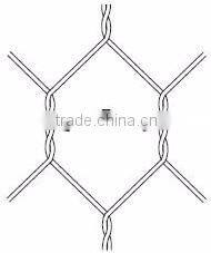 Galvanized/pvc coated hexagonal wire netting / gabion box/ stone cage
