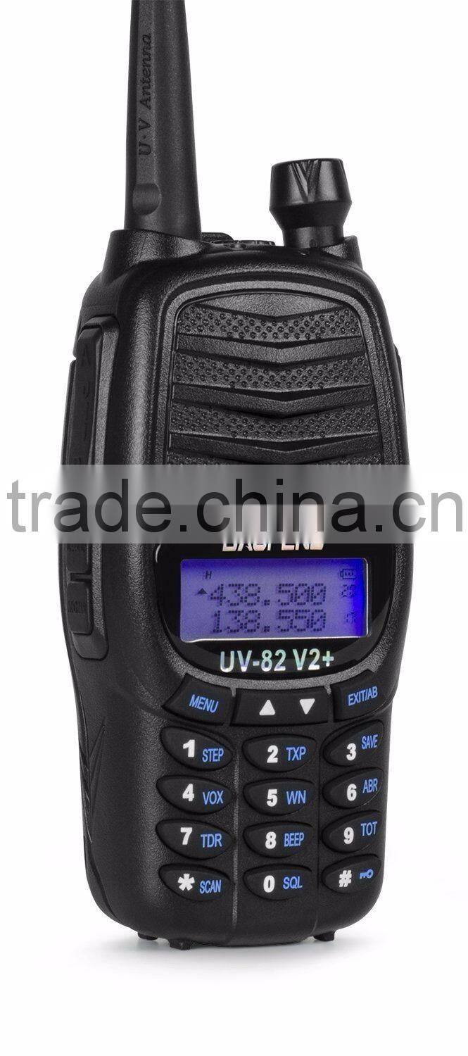 Baofeng UV-82 V2+ TRI-POWER 8 Watt Two Way Dual-Band HAM Radio UHF/VHF FM