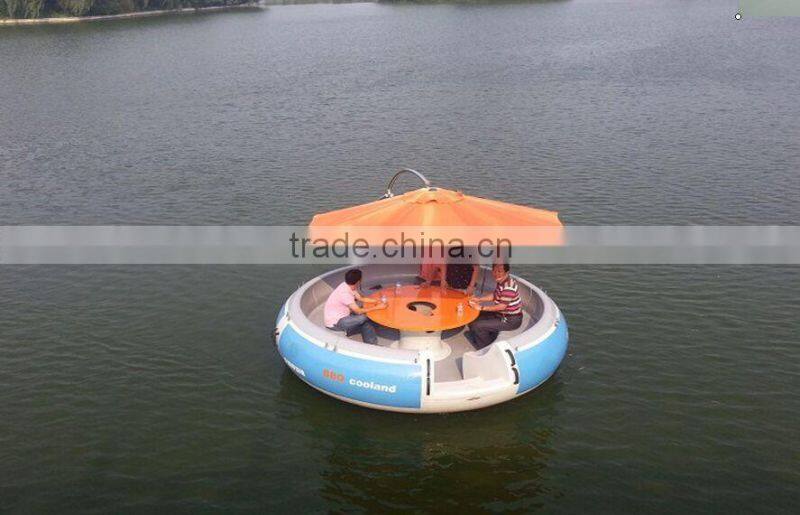 fiberglass bbq dount boat barbecue boat for sale