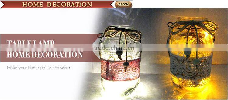 resin craft led table lamp in the shape of deer