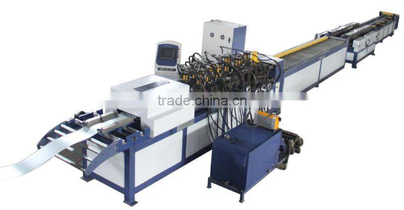 Volume damper production line; volume damper making machine