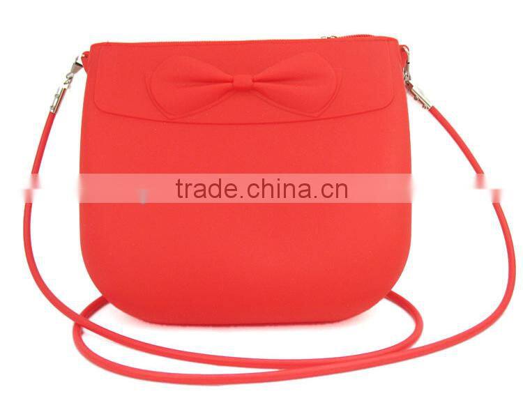 china supplier fashion ladies silicone o bag