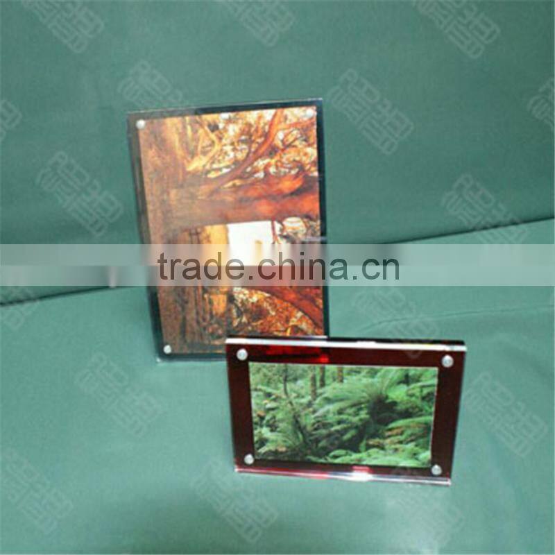 Customization acrylic photo exhibition stands display