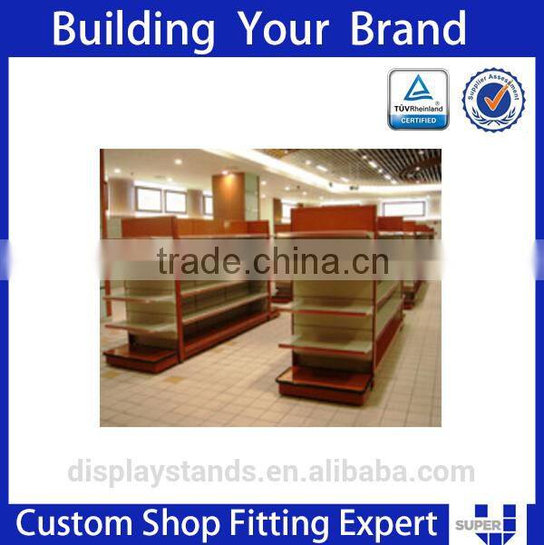 gondola for pharmacy supermarket shoe