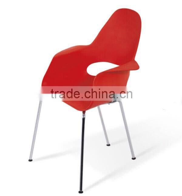 2014 Newly Designed Chrismas Use Plastic Arm Chair
