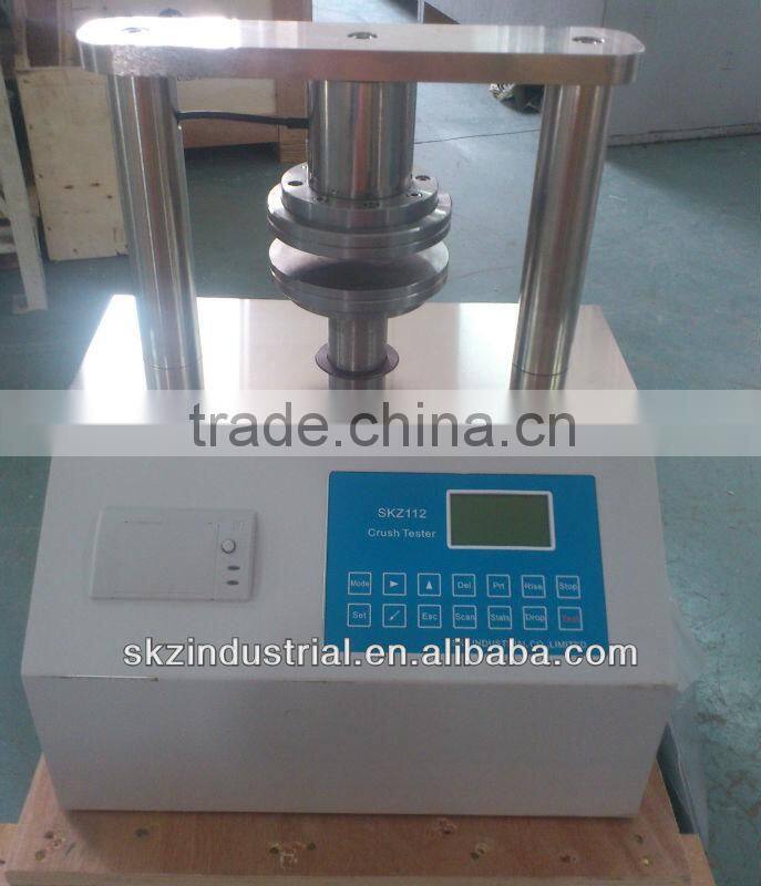 Paper board edge crush tester