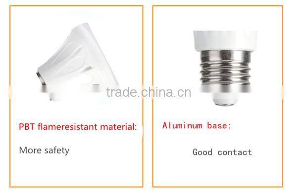 Residential lighting led light bulb with flameresistant shell