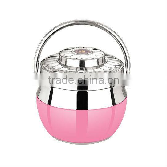 Metal Stainless Steel Insulated Food Tiffin Carrier