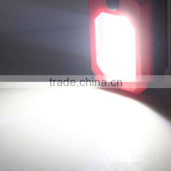 Ningbo POPPAS B70 360 Degree Rotation COB And 3 Led Magnetic led handheld work light