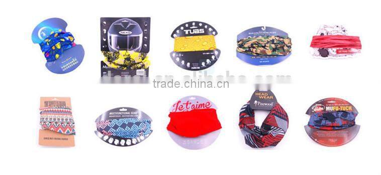 OEM ODM Coolmax Cycling Polyester Multifunctional Seamless Bandana