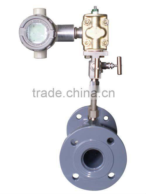 Boocca pipe type gas media V-cone shape flow sensor