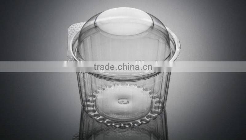 PET Beautiful PET Plastic Box for cake/ fruit/ vegetable/ cookies