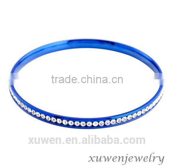 black color cable wire stainless steel girls latest bangles