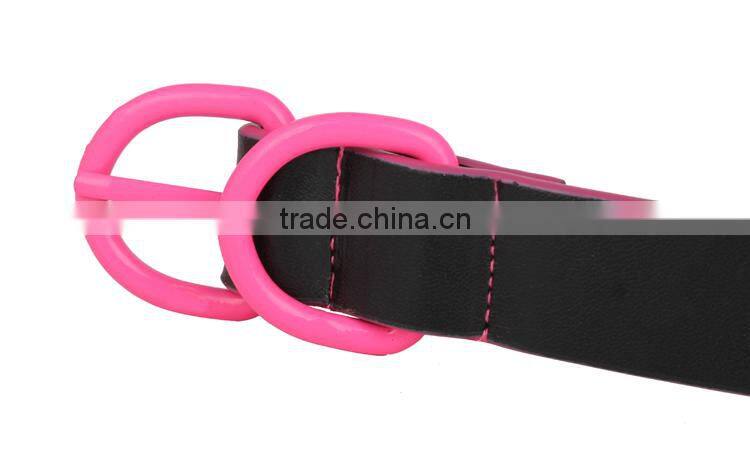 Hot sale woman's genuine cowhide leather belt