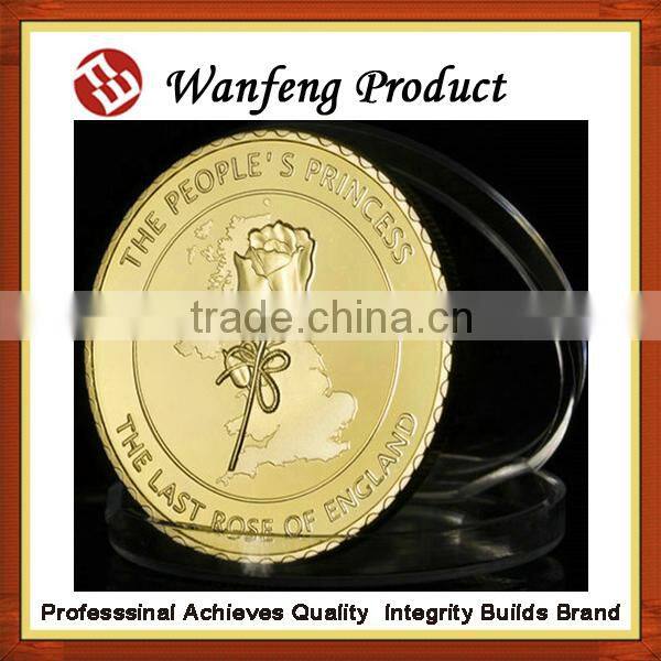 Personalized custom metal coin