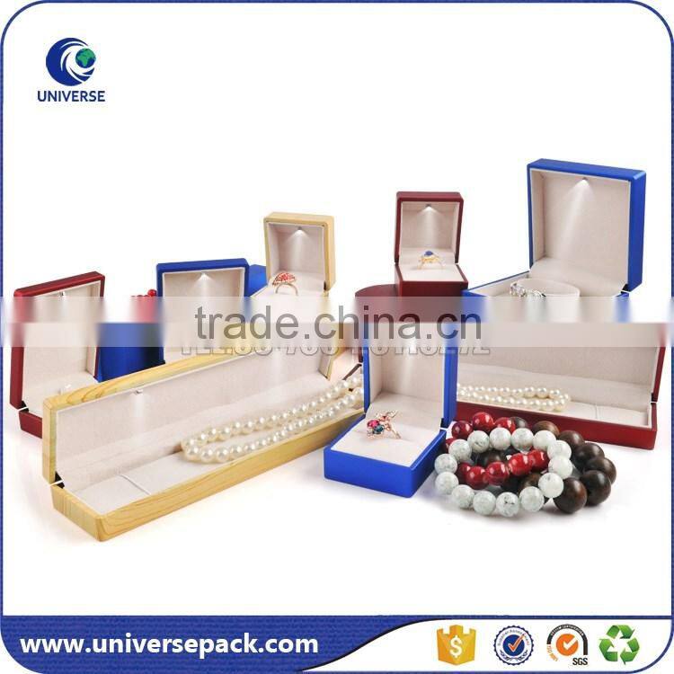 Hot selling colorful lacquer wood jewelry box for sale in China