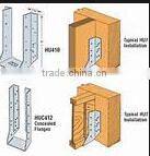 Pvc Coated Steel Timber Wood Connector Bracket factory