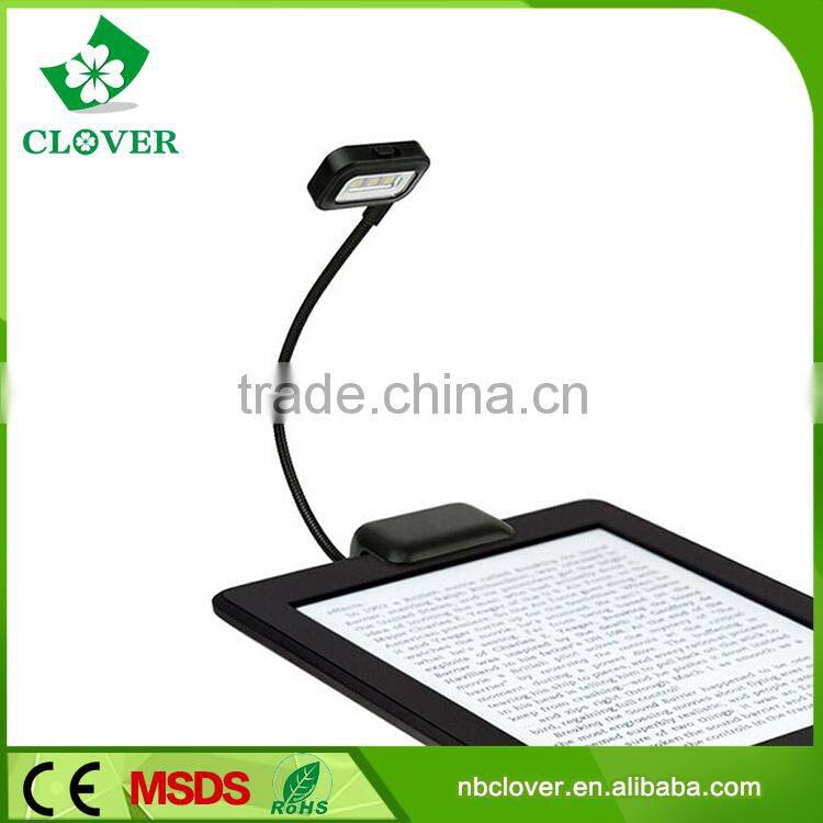 Every led 13000-15000MCD plastic 3 led bedside wireless reading lamp