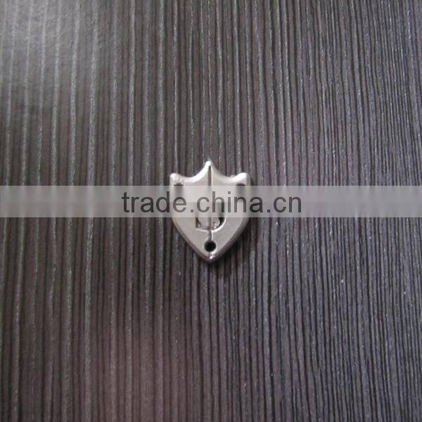 Superman Antique Silver Cool Garment Metal Plate