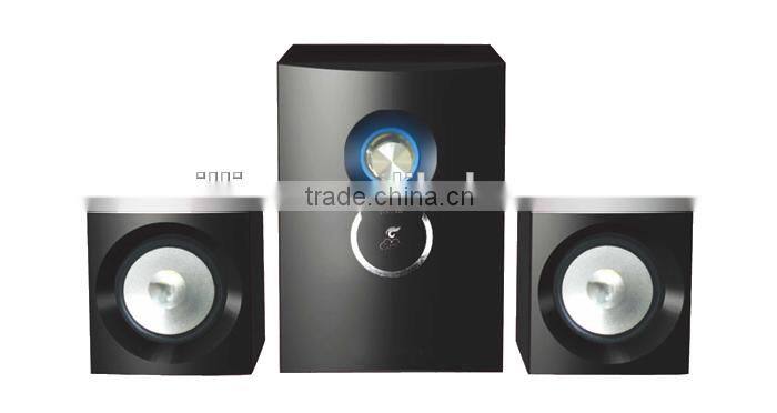 Ex factory price Wood Amplifier 2.1 home Theater Speaker with USB/SD/FM