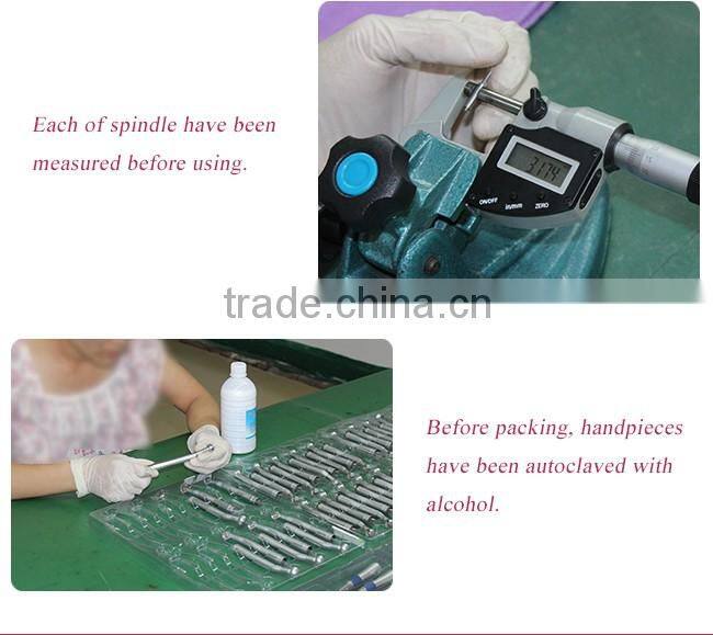 Ordinary quick coupling type optic fiber high speed dental handpiece