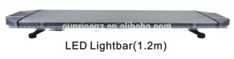 1.2M LED Longer Size warning light bar, 47 Inch Auto Large Size LED warning light bar(SR-LWL-1504T,Silver Housing) TIR LEDs