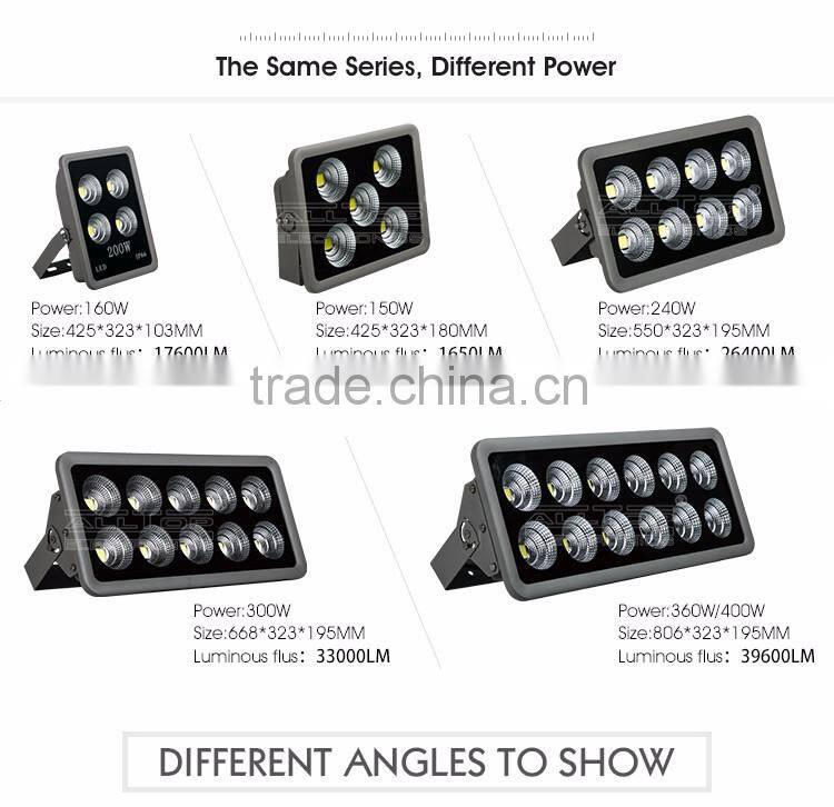 Bridgelux IP65 COB Waterproof Outdoor 180w high power led flood light