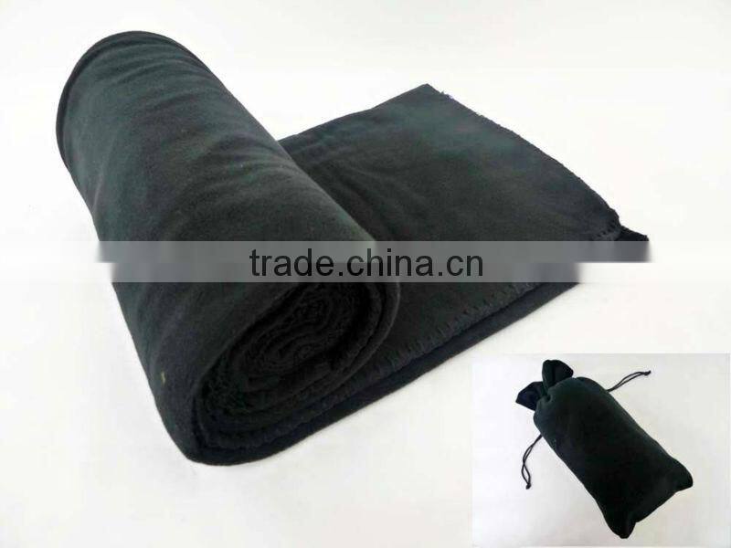 Bag Polyester embroidery Polar Fleece Blanket