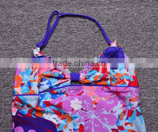 Sexy girl children bathing suit tankini wholesale children's boutique clothing