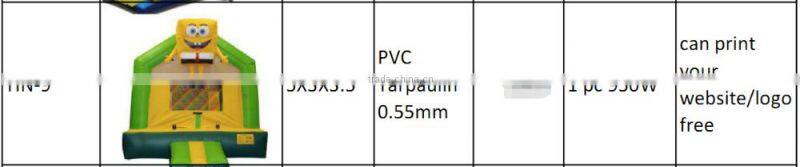 Hot Sale Custom Wizard Spell Magic Fantasy Castle Inflatable Bouncer Price