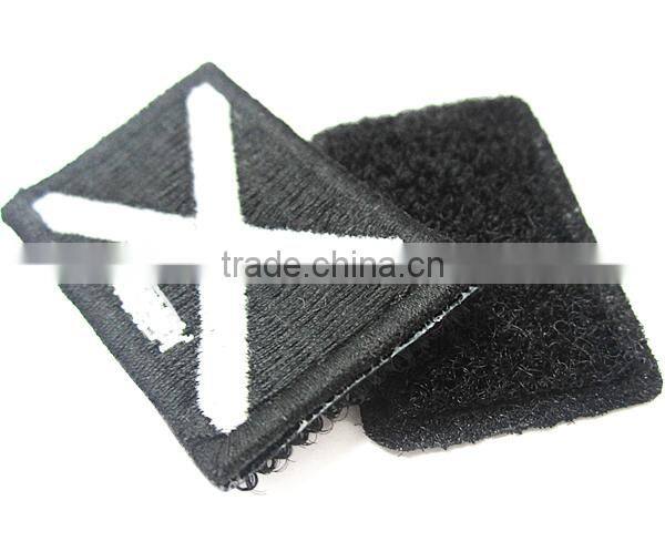 Laser Cut Edged Custom Logo Embroidered Patch