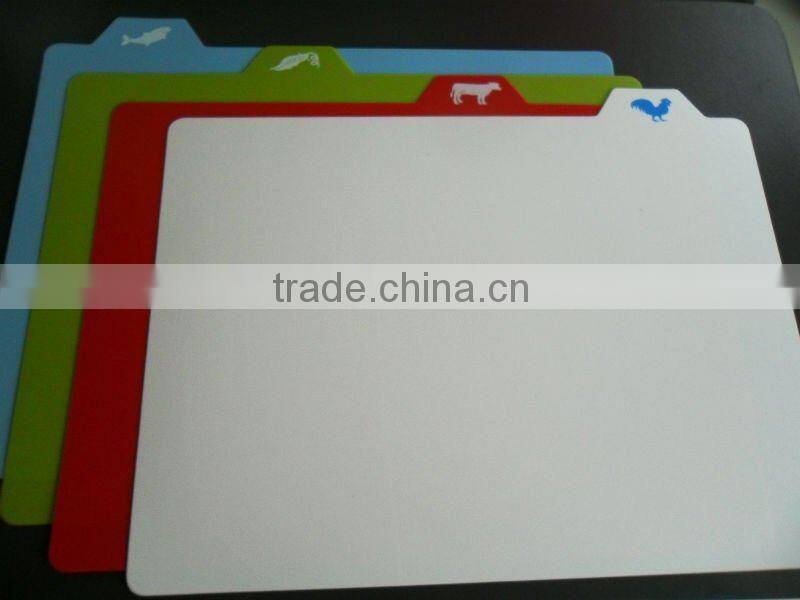plastic antipskiding chopping board