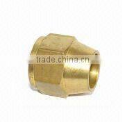 Chrome plated brass nut coupling