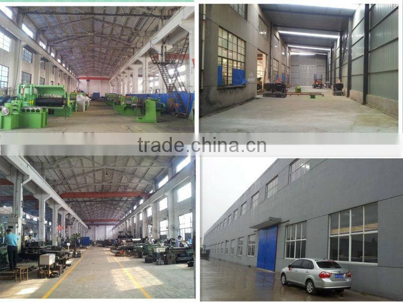 Straightener and coil shearing to length machine factory