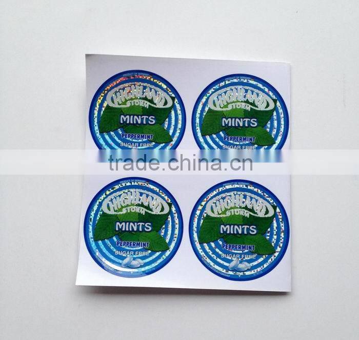 Cheap full color sticker label factory