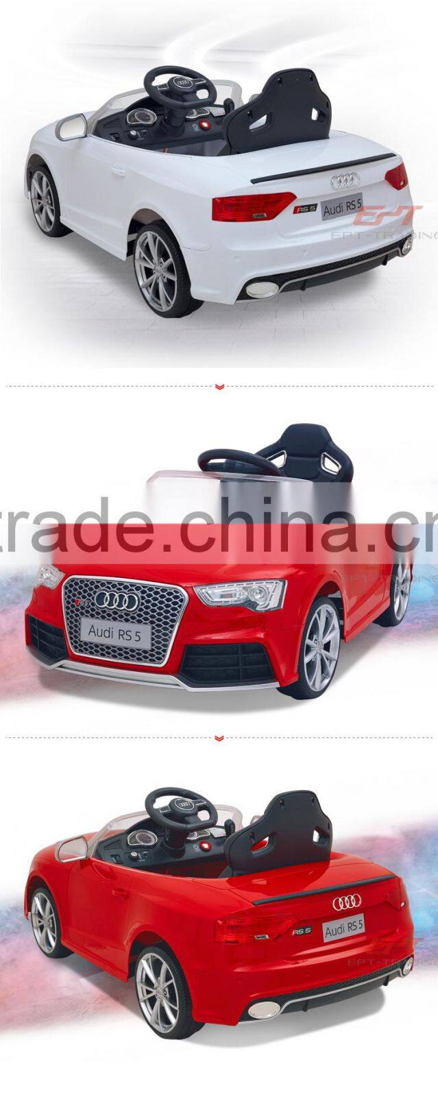 2015 Brand new car company licensed 12V kids electric toy car to drive