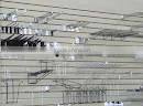 Slat wall steel hooks