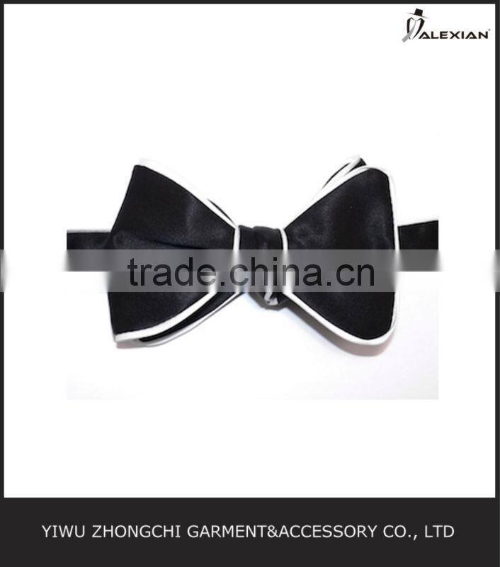 bow ties with piping
