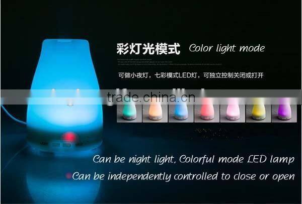 Mini portable skincare Essential Oil Aroma Diffuser Wholesale change color LED Light with Electric air cool mist Aroma Diffuser