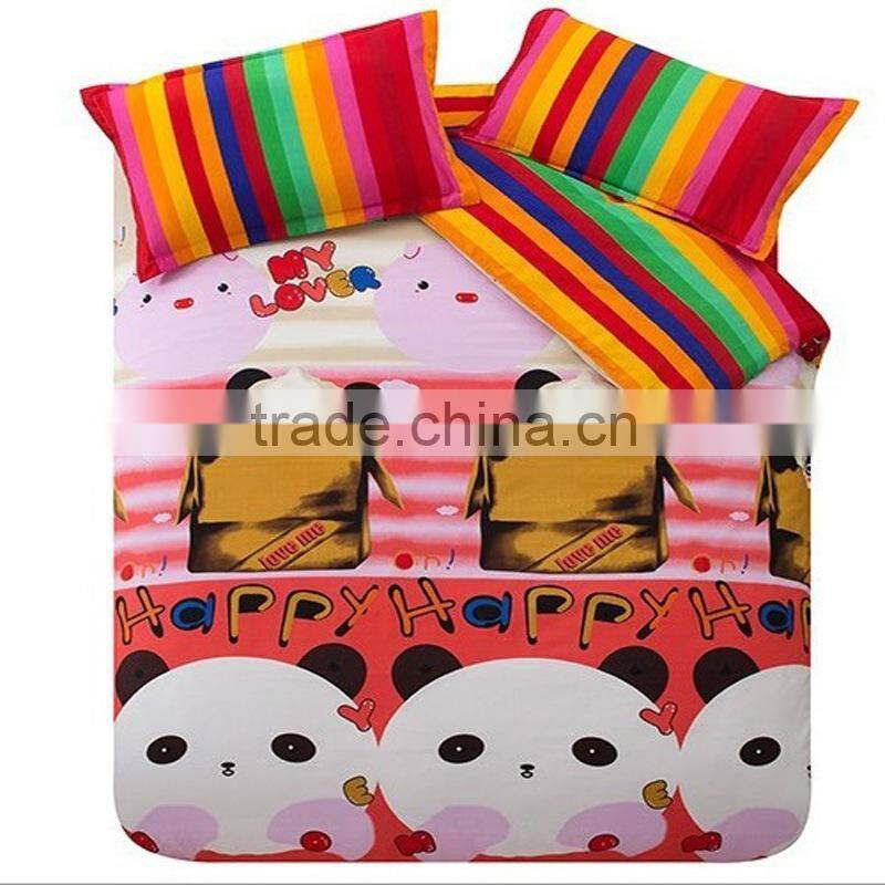 High Quality Children wide width bed sheet fabrics for Bedding Set/Duvet Cover/fluorescent Bed Sheets with cheap price