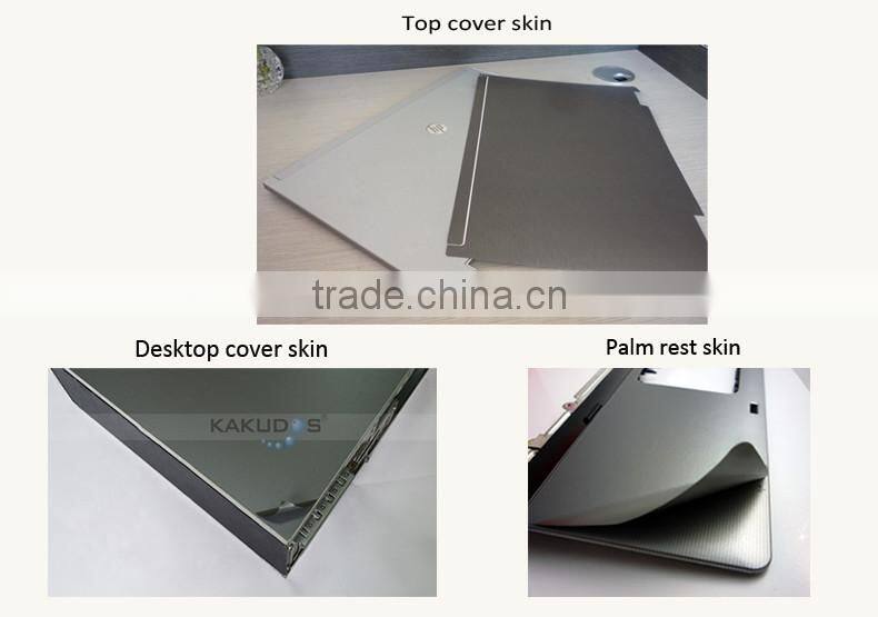 Economy original color skin sticker for used second hand laptops for Dell E6520