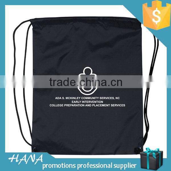 High quality best selling promotion drawstring art nylon bag