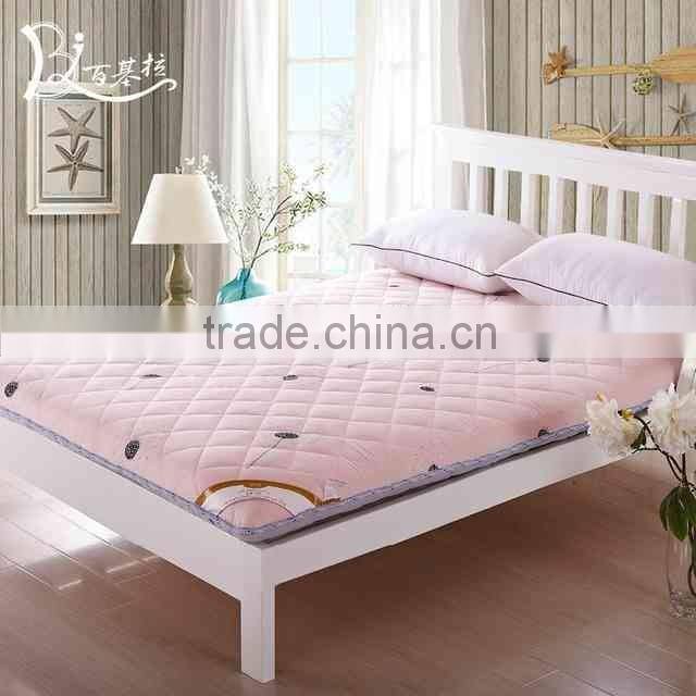 Factory Price Polyester Anti-Slip Twin Waterproof Mattress Pad
