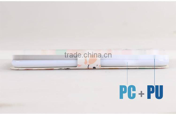 LZB factory price hot selling stand flip cover for Blackberry z3 leather case