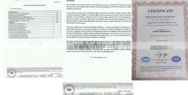 12 pcs wax twisted crayon pen for kids back to school