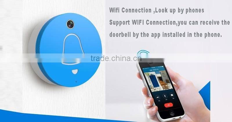 h.264 720p wifi ip camera doorbell 2016 wireless doorbell app control long range wireless doorbell